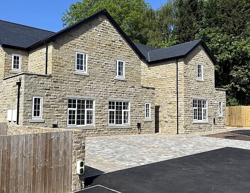 Large stone property served by Echo Electrical