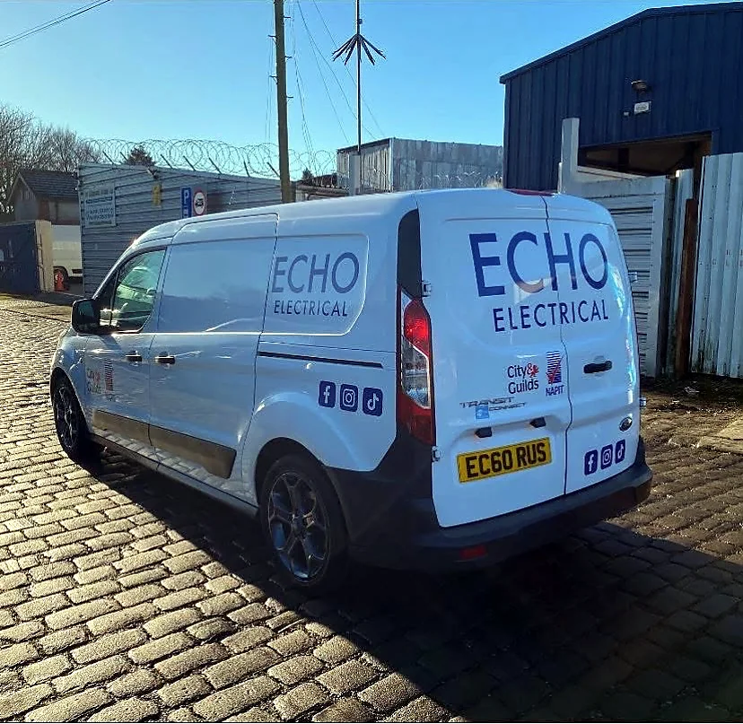 Echo Electrical branded van